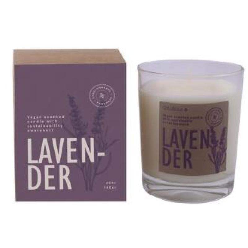 VELA VASO BOTVASL lavanda 7,5x9cm 1ud