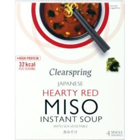 SOPA DE MISO PICANTE con algas instantanea 4sbrs.