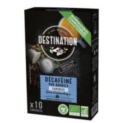 CAFE PUR ARABICA DESCAFEINADO 10capsulas cafe BIO