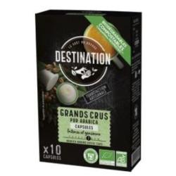 CAFE PUR ARABICA GRANDS CRUS 10capsulas cafe BIO