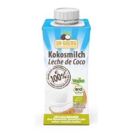 LECHE DE COCO para cocinar 200ml. BIO