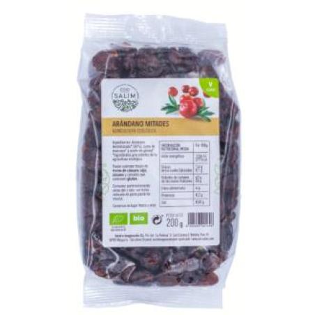 ARANDANOS ROJOS deshidratado 200gr. BIO VEGAN