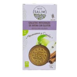 GALLETAS DE AVENA MANZANA CANELA 135gr. BIO SG