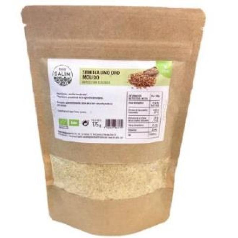 SEMILLAS DE LINO ORO molido 175gr. BIO VEGAN