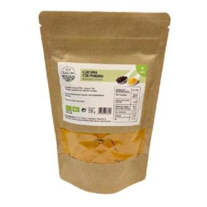 CURCUMA Y PIMIENTA en polvo 200gr. BIO VEGAN