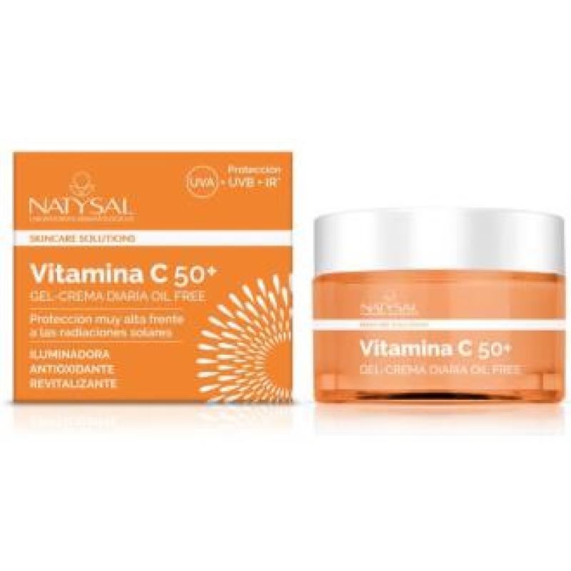 VITAMINA C FPS50+ crema tarro 50ml.