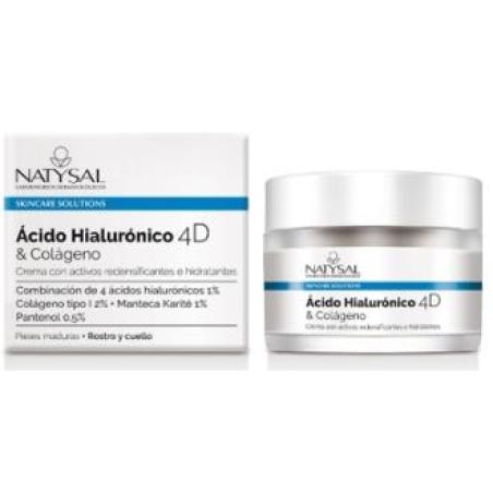 ACIDO HIALURONICO 4D &amp  COLAGENO crema 50ml.