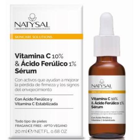 VITAMINA C 10% & ACIDO FERULICO 1% serum 20ml.