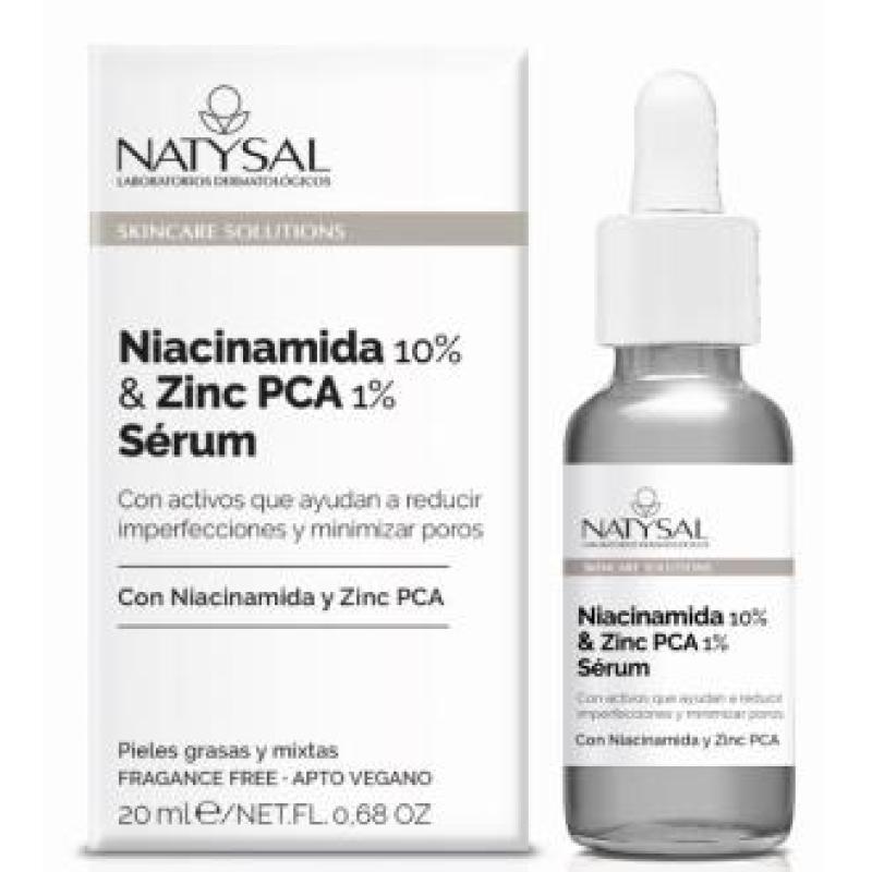 NIACINAMIDA 10% & ZINC PCA 1% serum 20ml.