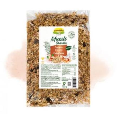 MUESLI DE FRUTOS SECOS crujiente 750gr.