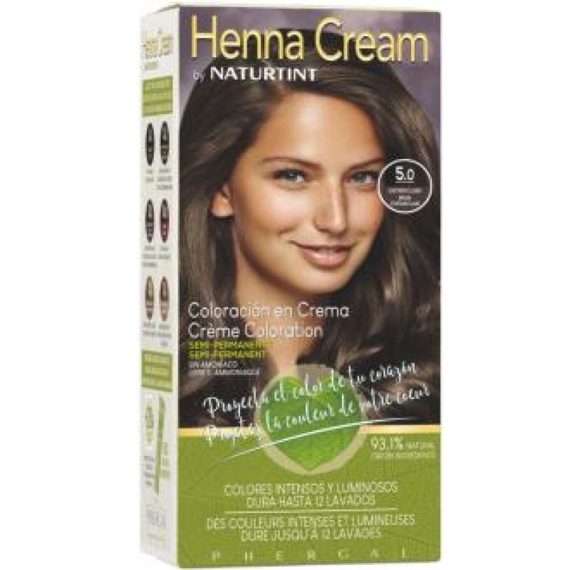 NATURTINT HENNA CREAM 5.0 castaño claro