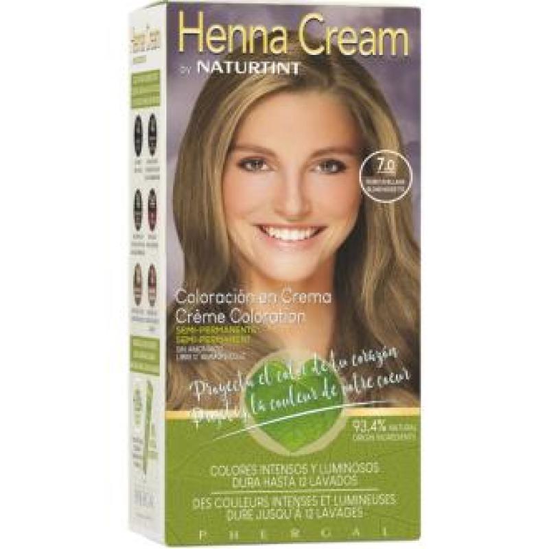 NATURTINT HENNA CREAM 7.0 rubio avellana