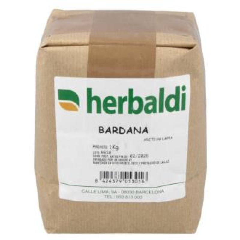 HIERBA BARDANA raiz triturada 1kg.