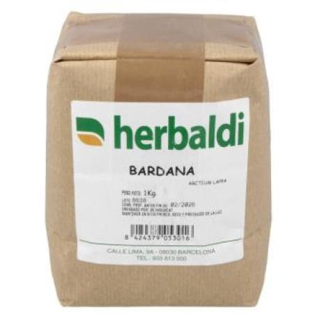 HIERBA BARDANA raiz triturada 1kg.