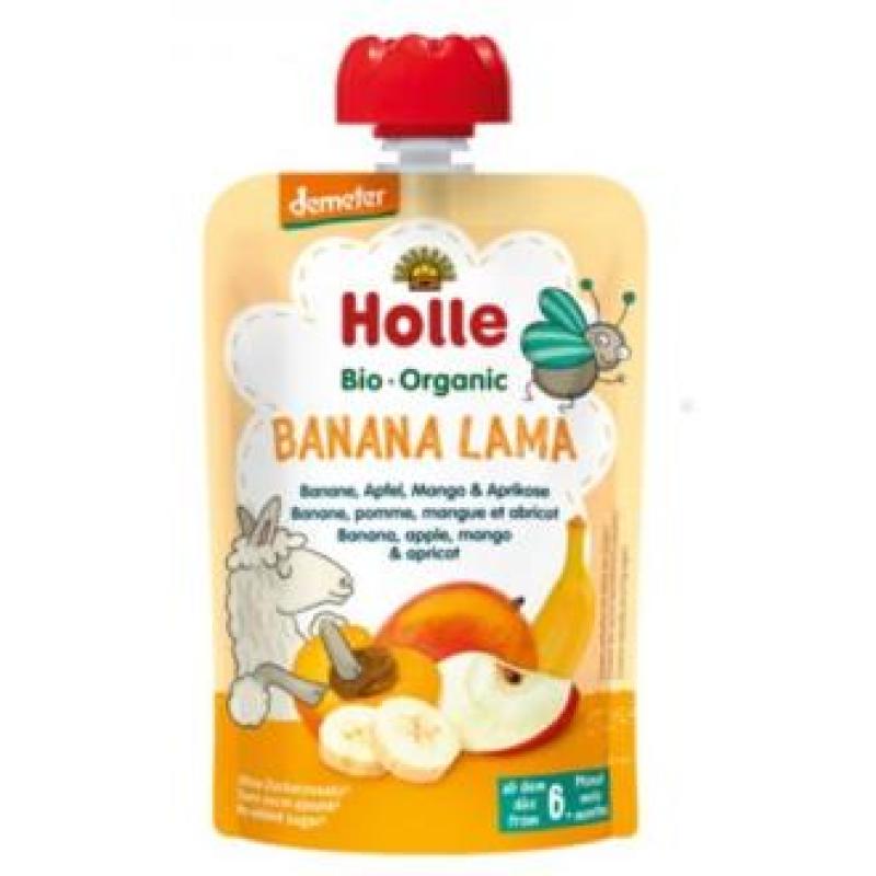 SMOOTHIE BANANA LAMA platano 6meses 100gr. DEMETER