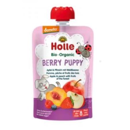 SMOOTHIE BERRY PUPPY manzana-melocoton 8meses 100g