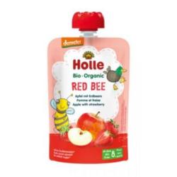 SMOOTHIE RED BEE manzana-fresa 8meses 100g DEMETER