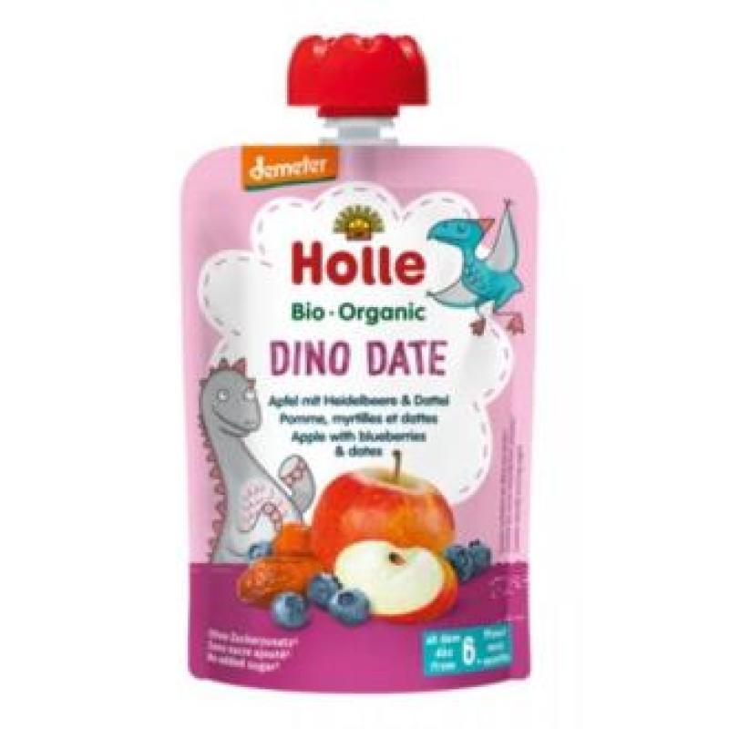 SMOOTHIE DINO DATE manzana-arandanos 6meses 100gr.