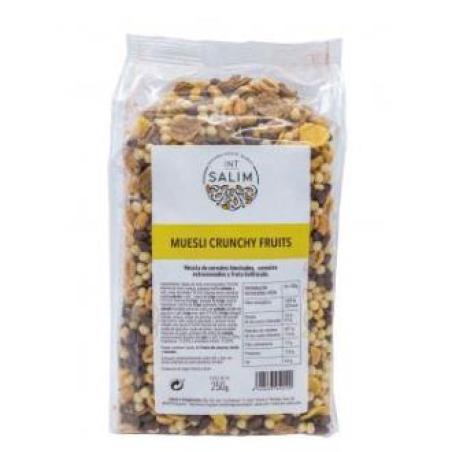 MUESLI CRUNCHY FRUITS 250gr.