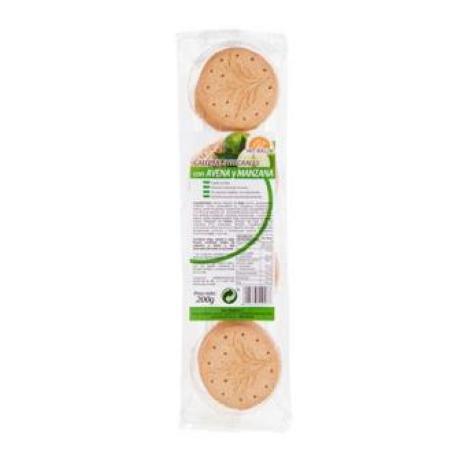 GALLETAS DE AVENA Y MANZANA 200gr. S/A