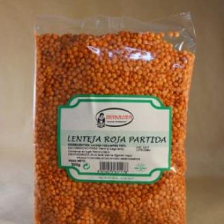 LENTEJA ROJA partida 500gr.