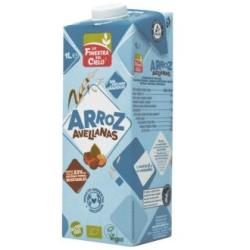 BEBIDA VEGETAL DE ARROZ con avellanas 1lt 6uds.