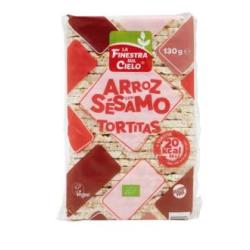 SOFFIETTE DE ARROZ con sesamo 130gr. BIO