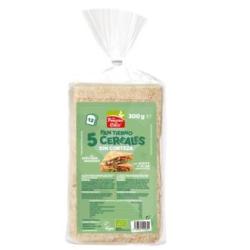 PAN DE MOLDE 5 CEREALES sin corteza 300gr. BIO