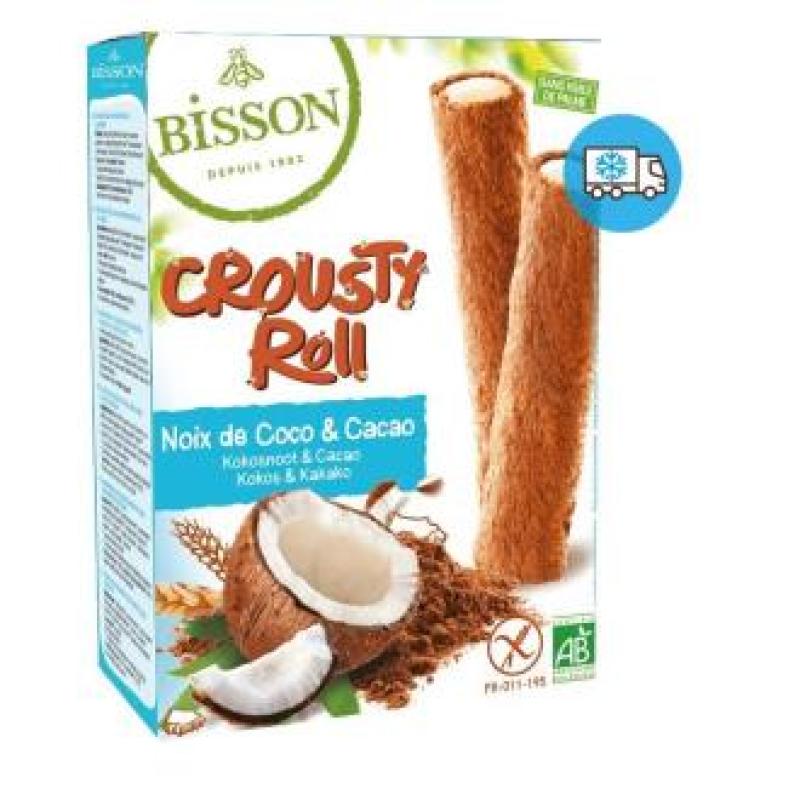 CROUSTY ROLL cacao coco 125gr. BIO SG VEGAN