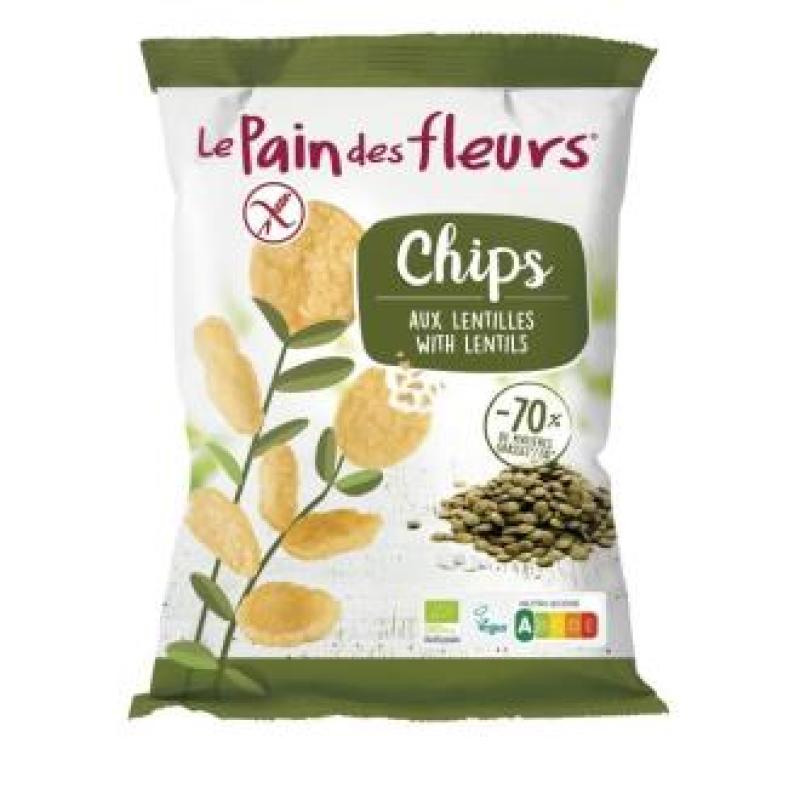 CHIPS DE LENTEJAS 50gr. BIO SG VEGAN