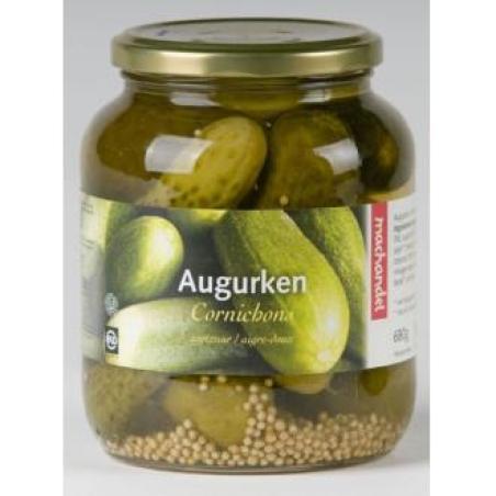 PEPINILLOS agridulces 680gr. BIO