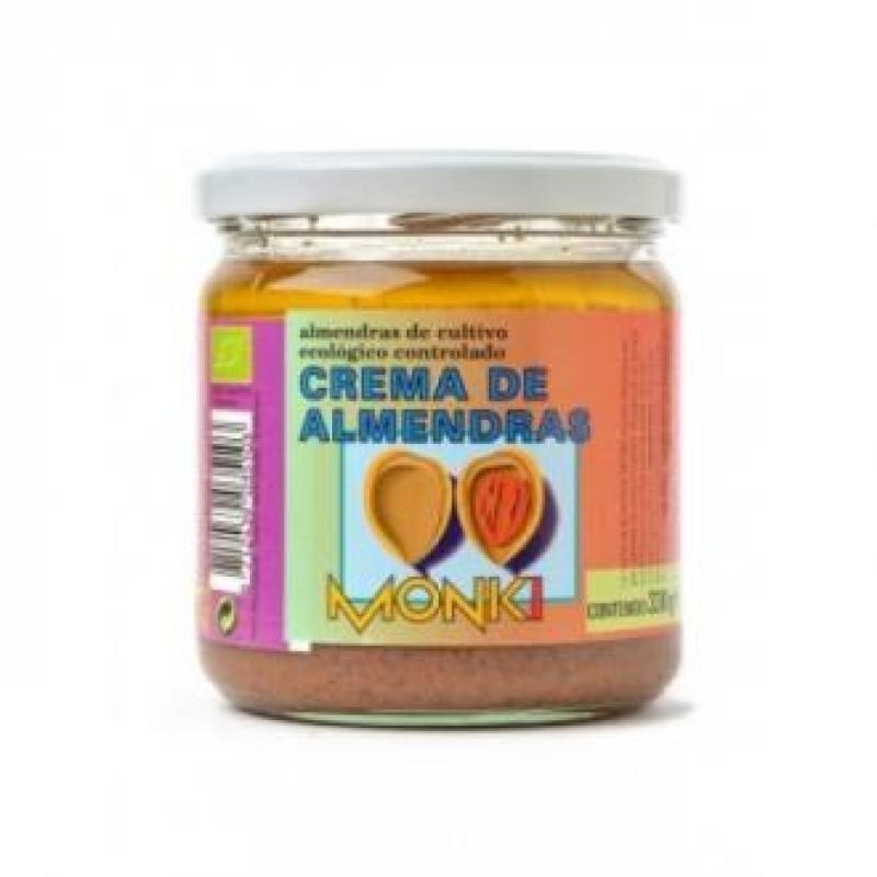 CREMA DE ALMENDRAS tostadas  330gr. BIO