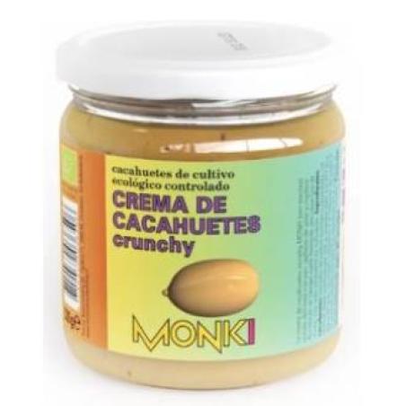 CREMA DE CACAHUETE crujiente 330gr. BIO