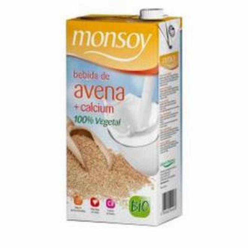 BEBIDA VEGETAL DE AVENA con calcio 1lt 6uds. BIO