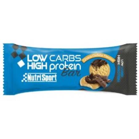 LOW CARBS HIGH PROTEIN choco-galleta 16barritas