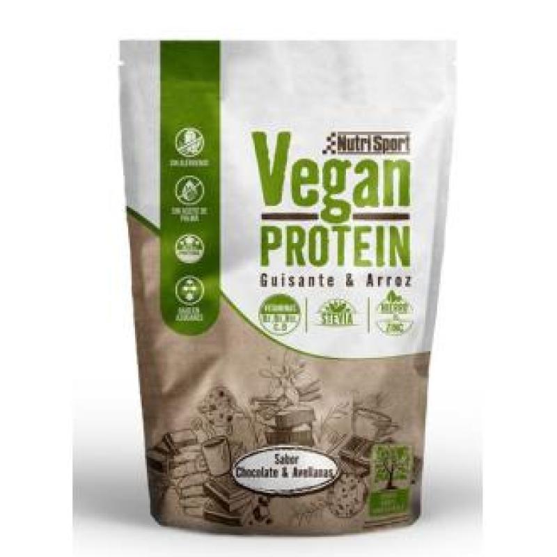 VEGAN PROTEIN chocolate-avellana bolsa 468gr