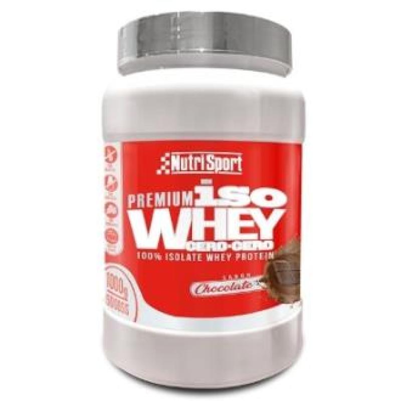 ISO WHEY CERO CERO chocolate 1kg.