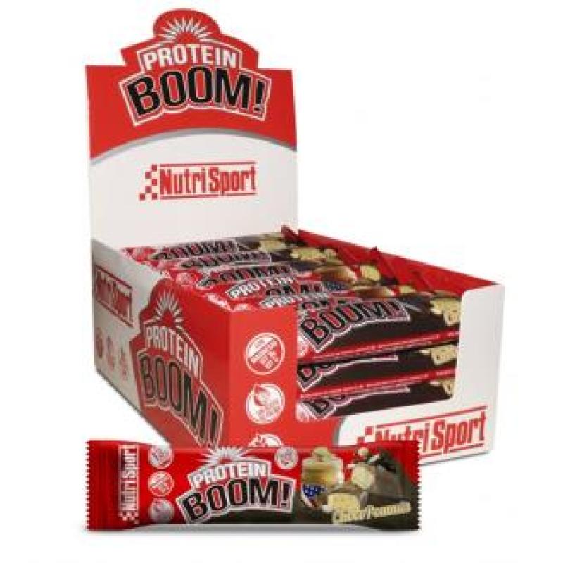 PROTEIN BOOM barritas chocopeanuts 24ud.