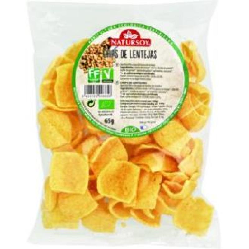 CHIPS DE LENTEJAS 65gr. BIO