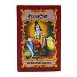 HENNA POLVO SUPER CAOBA OSCURO 100gr.