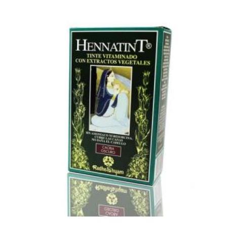 HENNATINT CAOBA OSCURO 60ml.