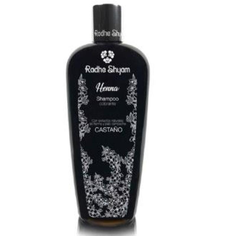 CHAMPU HENNA COLOR CASTAÑO 400ml.