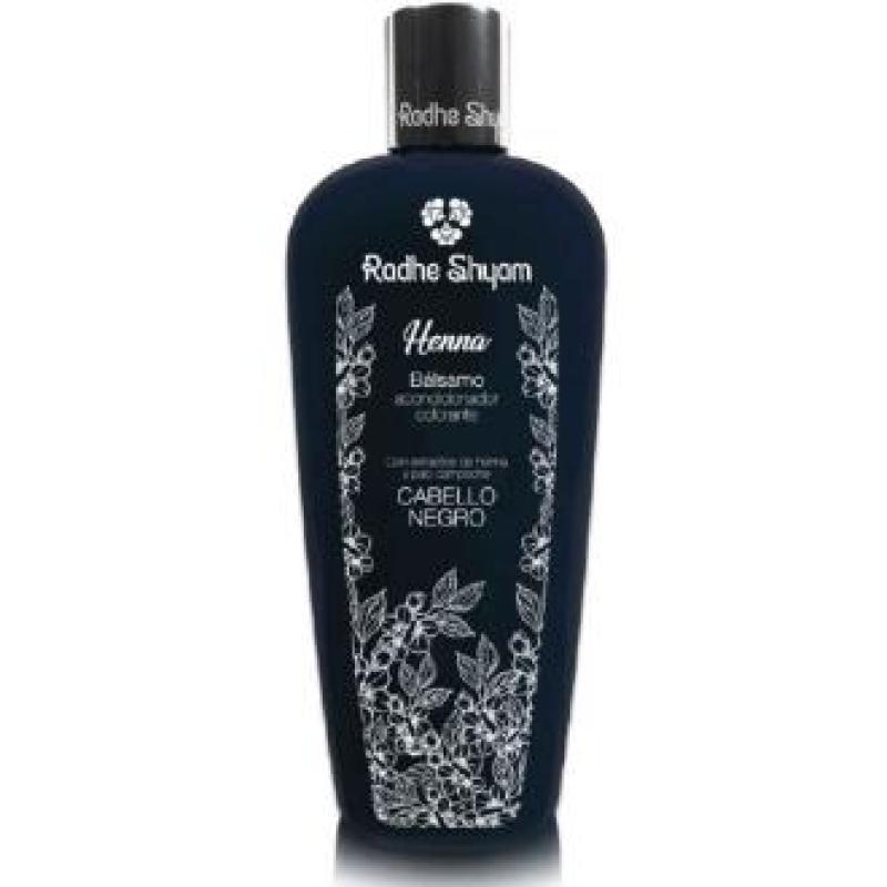 BALSAMO ACONDICIONADOR HENNA COLOR NEGRO 400ml.