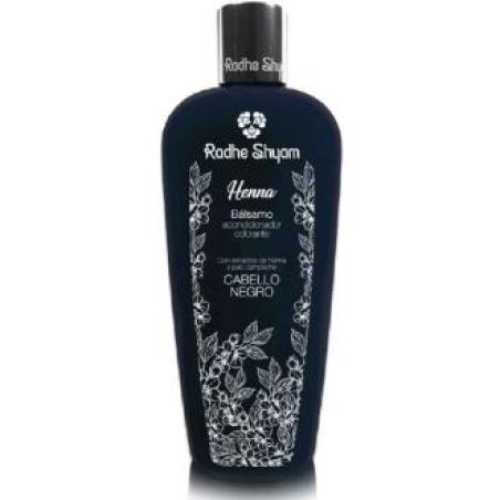 BALSAMO ACONDICIONADOR HENNA COLOR NEGRO 400ml.