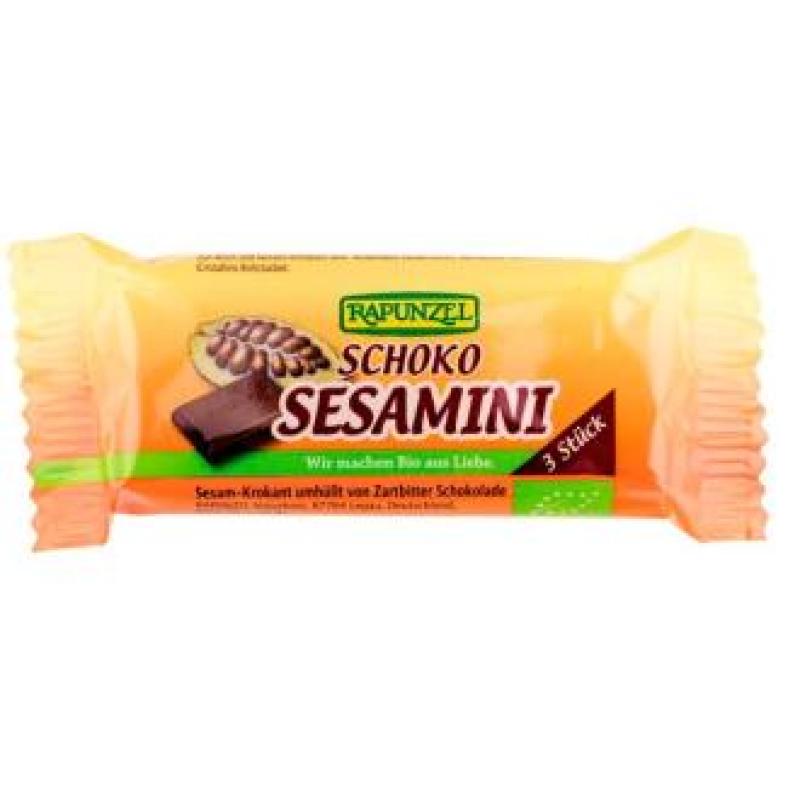 BARRITA SESAMINI con chocolate 4x27gr. BIO