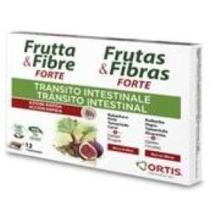 FRUTAS Y FIBRAS FORTE 12cubitos