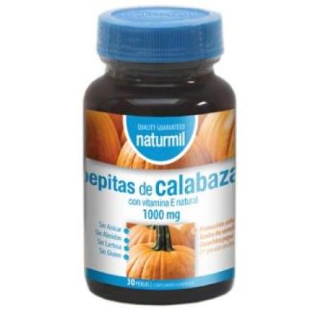 CALABAZA (pepitas) 1000mg. 30perlas