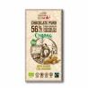 CHOCOLATE NEGRO 56% con jengibre 100gr. ECO