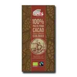 CHOCOLATE NEGRO 100%  100gr. ECO SG