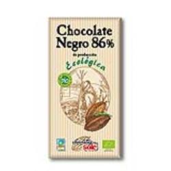 CHOCOLATE NEGRO 86% 100gr. ECO SG